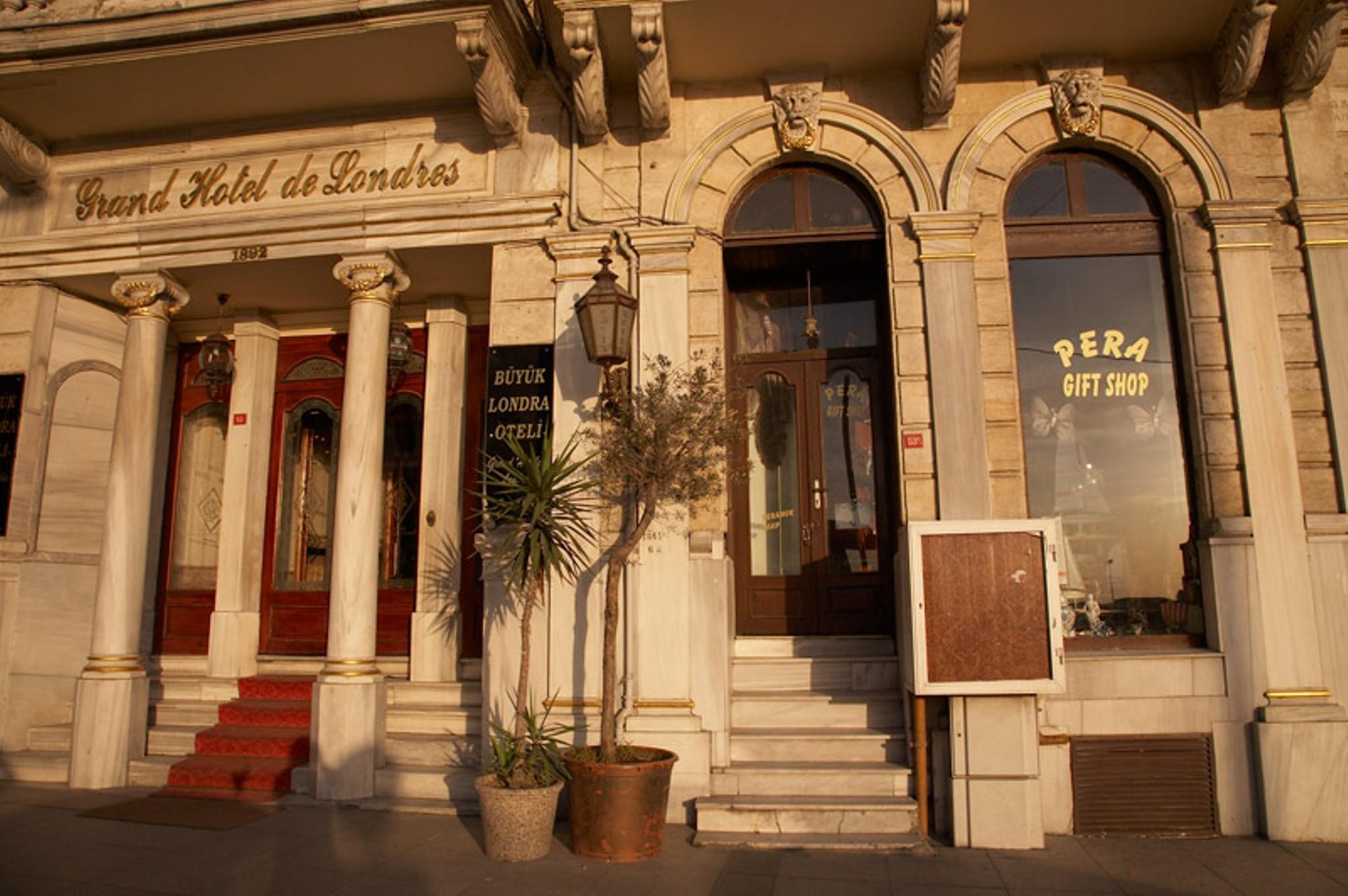 Grand Hotel De Londres Κωνσταντινούπολη Εξωτερικό φωτογραφία